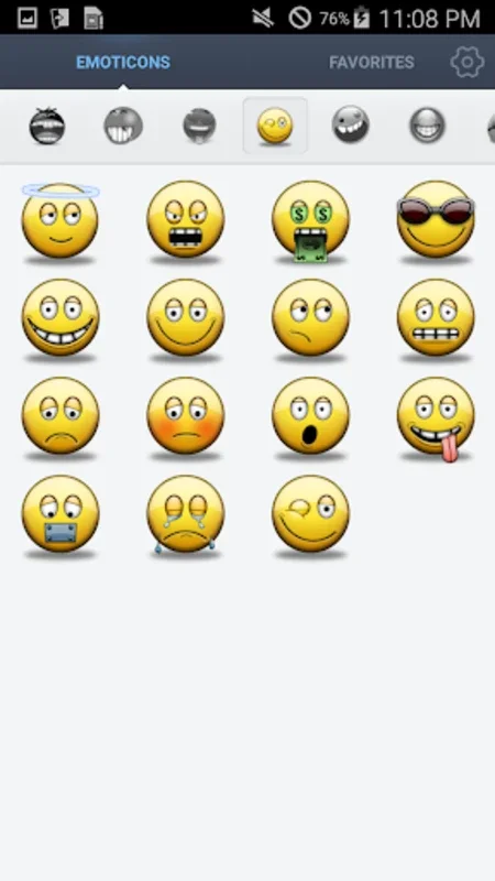 IFace Emoticons Stickers for Android - Simple Emoticon Stickers