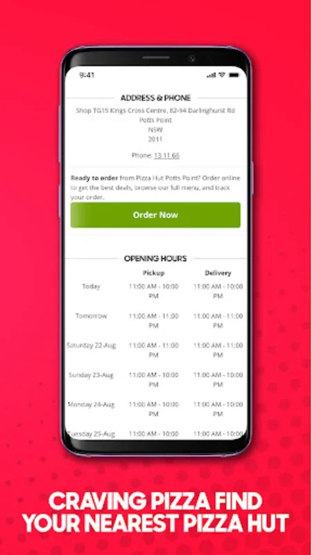 Pizza Hut Australia for Android - Easy Ordering and More