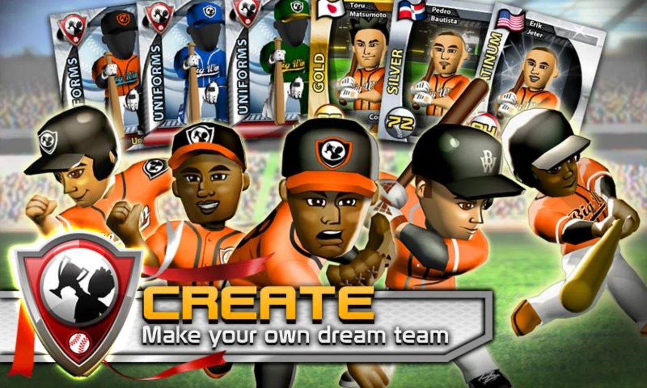 Big Win Baseball for Android - Build Your Dream Team