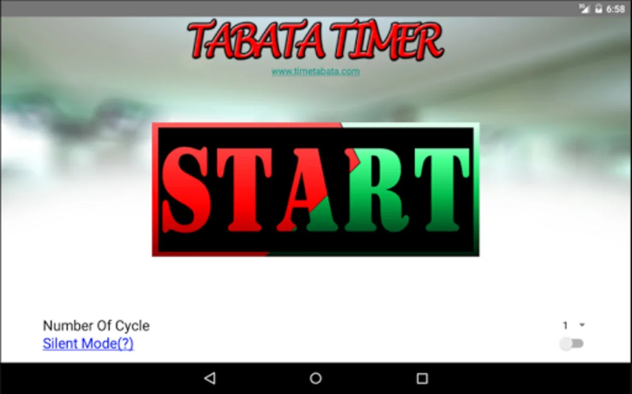 Tabata Timer L with Music for Android: Enhance Your Workouts