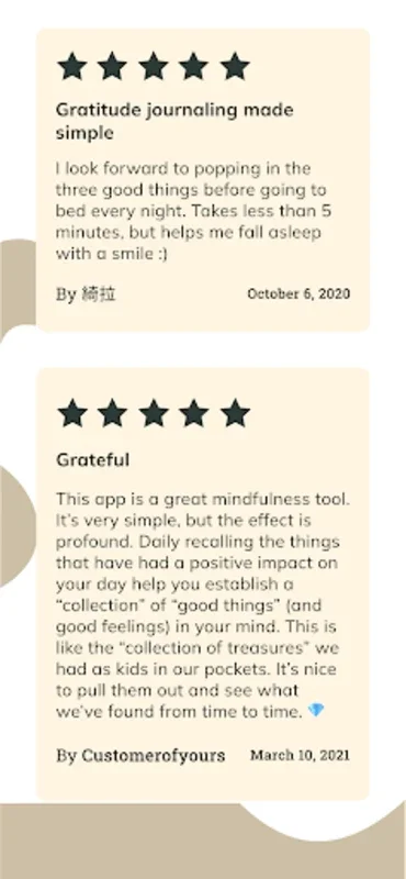 3 Good Things daily gratitude for Android - Enhance Well-being