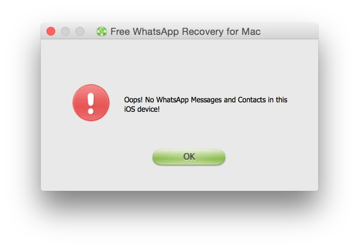 WA Recovery for Windows - Recover WhatsApp Conversations Easily