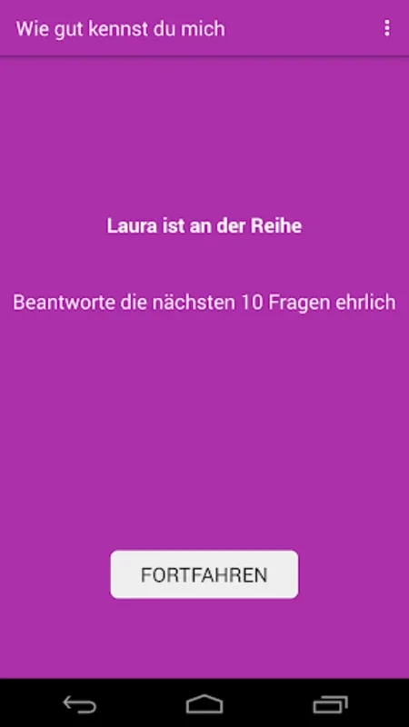 Wie gut kennst du mich? for Android - Engaging Friendship Tests