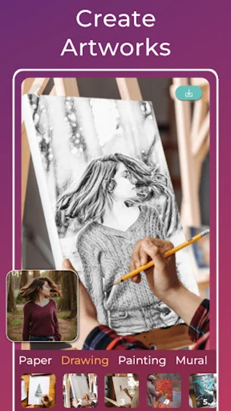 Drawify - Pencil Photo Sketch for Android - No Downloading Needed