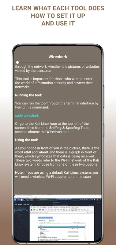 Kali Linux Tools for Android - Cybersecurity and Penetration Testing