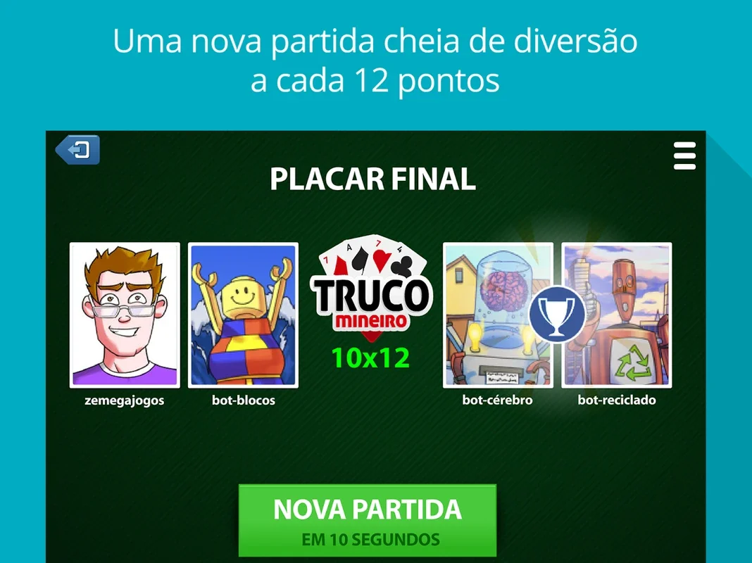 Truco Mineiro for Android - Exciting Card Game