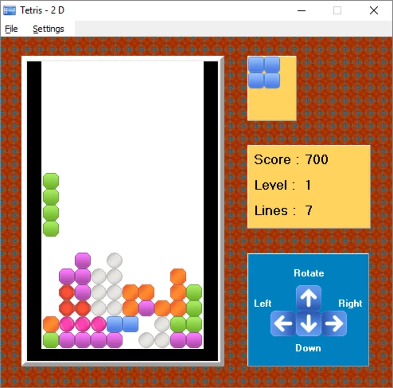 SSuite Tetris 2D for Windows - Relive the Classic