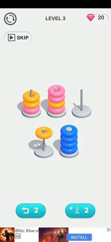 Hoop Sortpuz for Android - Engaging Puzzle Game