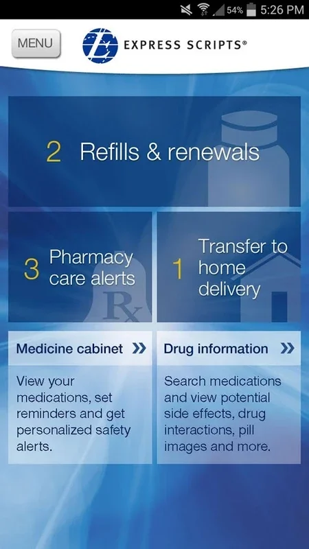 Express Scripts for Android - Manage Your Medications Easily