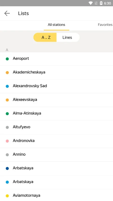 Yandex.Metro for Android - Navigate Metro Routes Offline