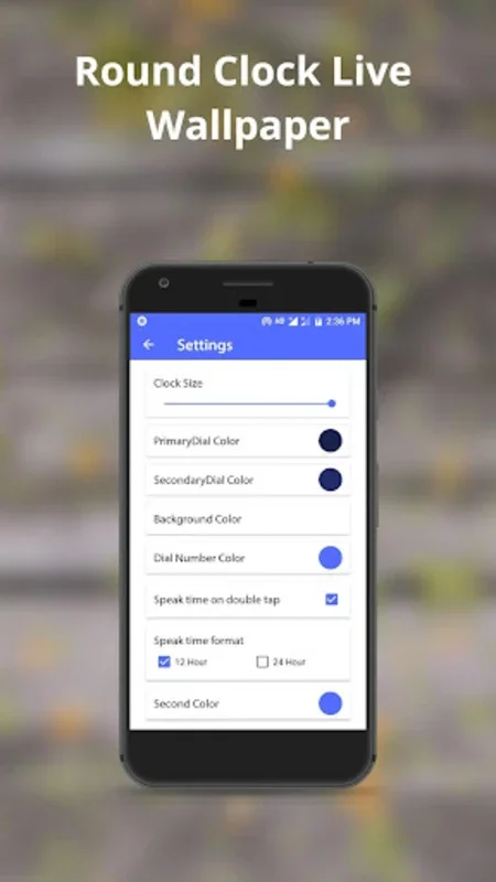 Round Clock for Android - Customize Your Time Display