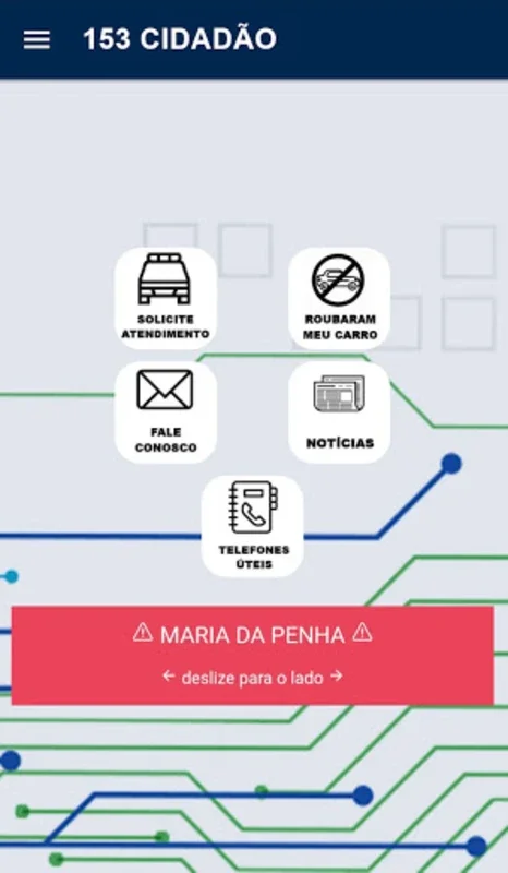 153 Cidadão for Android: Enhance Public Safety