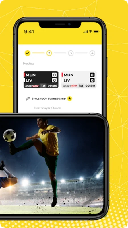 SportCam - Video & Scoreboard for Android: Real - Time Score Updates in Live Streams