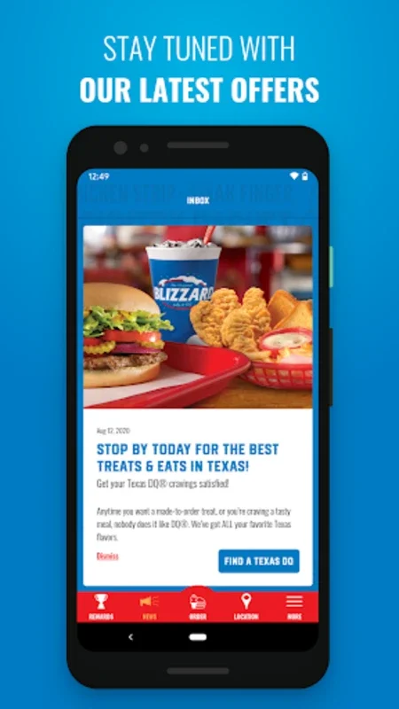 DQ Texas for Android - Maximize Rewards & Find Locations