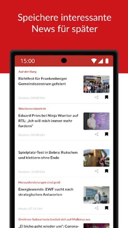 HNA - die Nachrichten-App for Android: Stay Informed