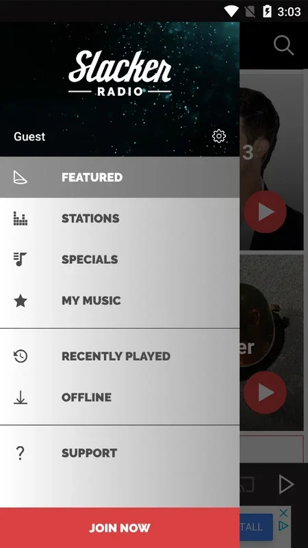 LiveXLive for Android: Personalized Music Playlists