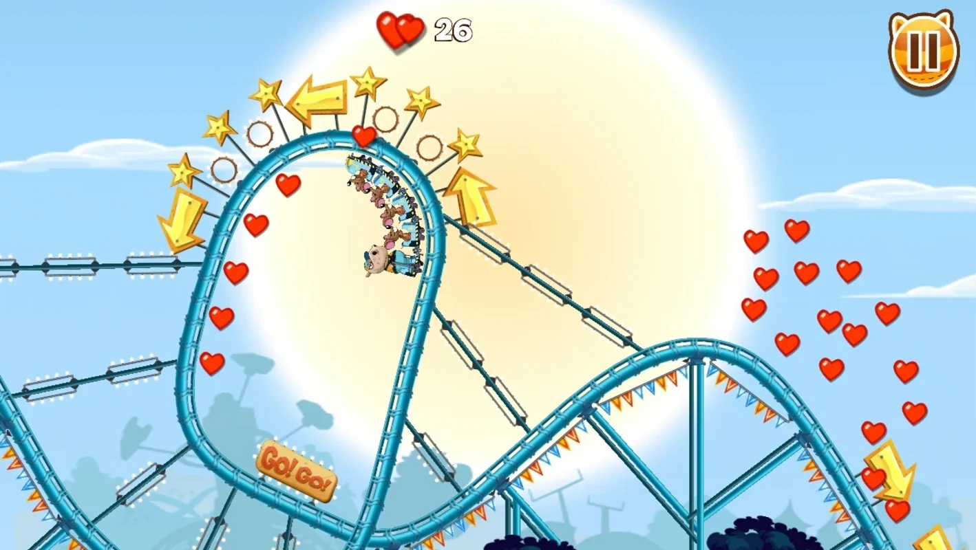 Nutty Fluffies Rollercoaster: Android Platformer Adventure