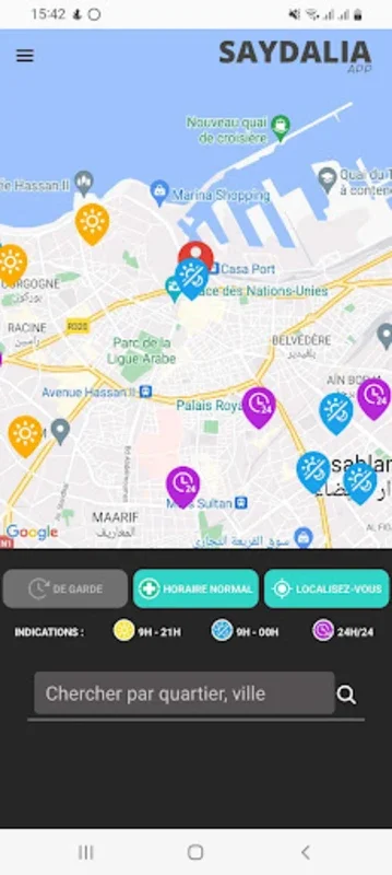 Saydalia - Pharmacies de garde for Android: Find Moroccan Pharmacies Anytime