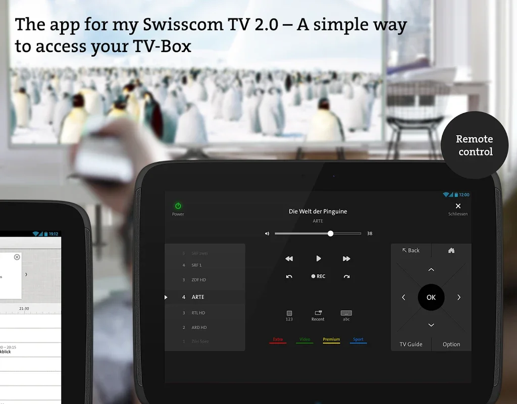 Swisscom TV 2.0 for Android: A World of Entertainment at Your Fingertips