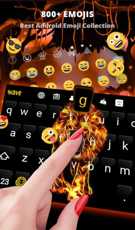 Fire Lion Wallpaper + Keyboard for Android: Transform Your Device