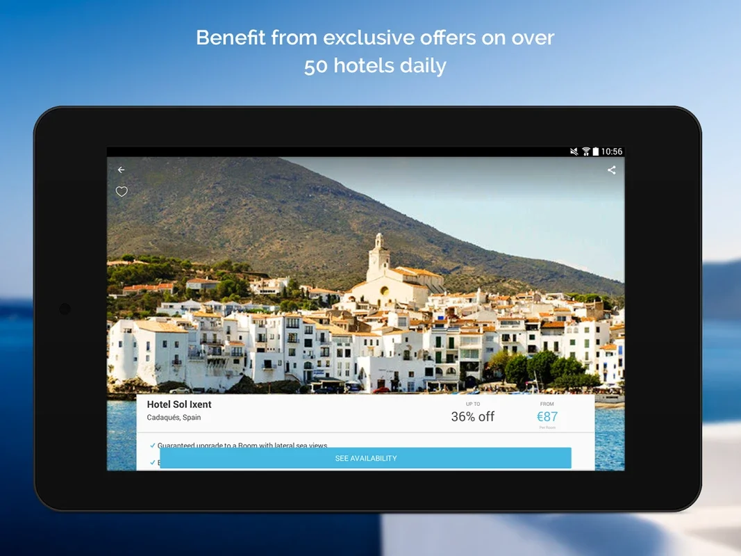 VeryChic for Android - Luxury Hotels at Discounted Rates