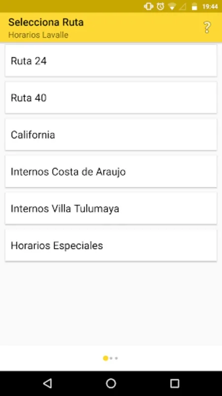 Horarios Lavalle for Android - Seamless Bus Schedule App