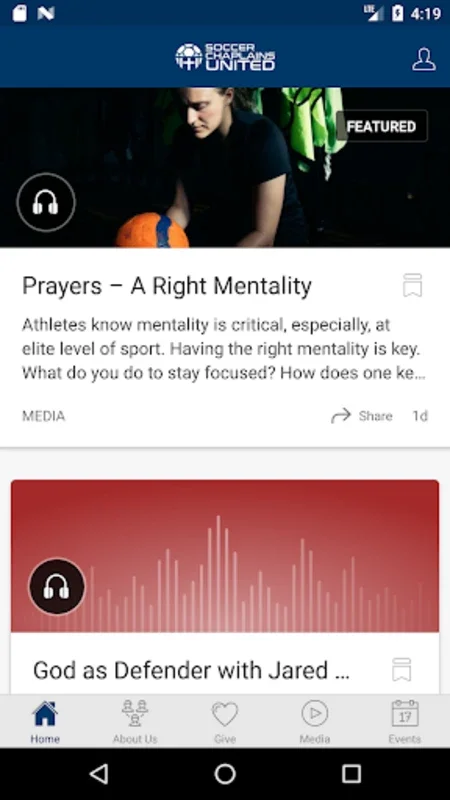 SoccChaplain for Android - A Digital Soccer Companion