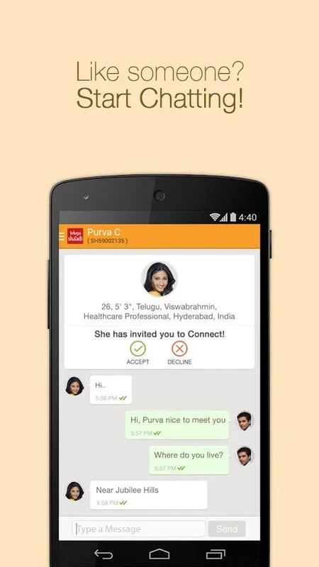 Shaadi.com for Android - Find Your Partner