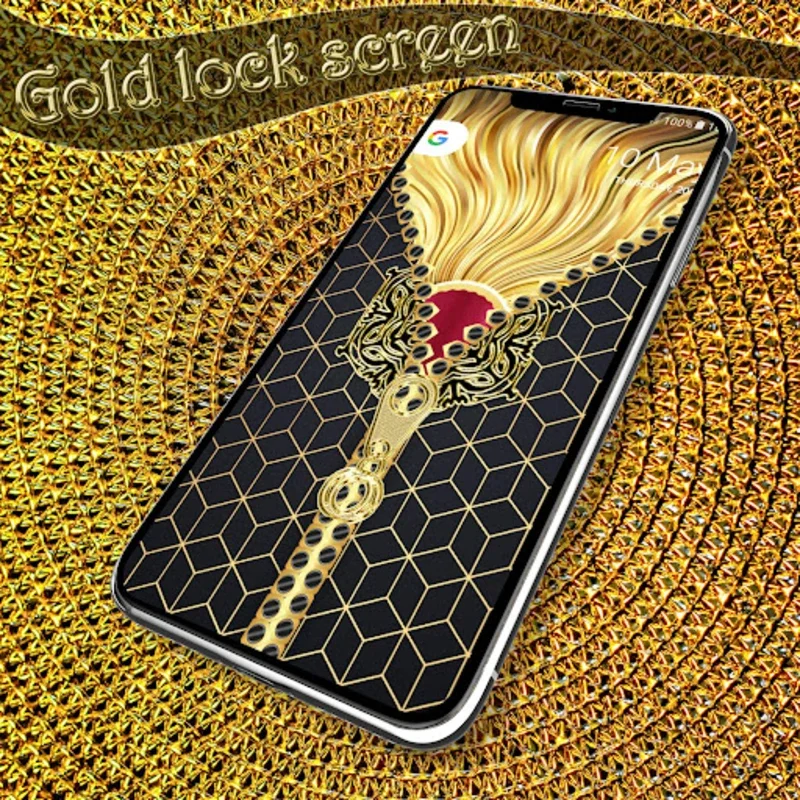 Gold Lock Screen for Android: Secure and Stylize Your Device