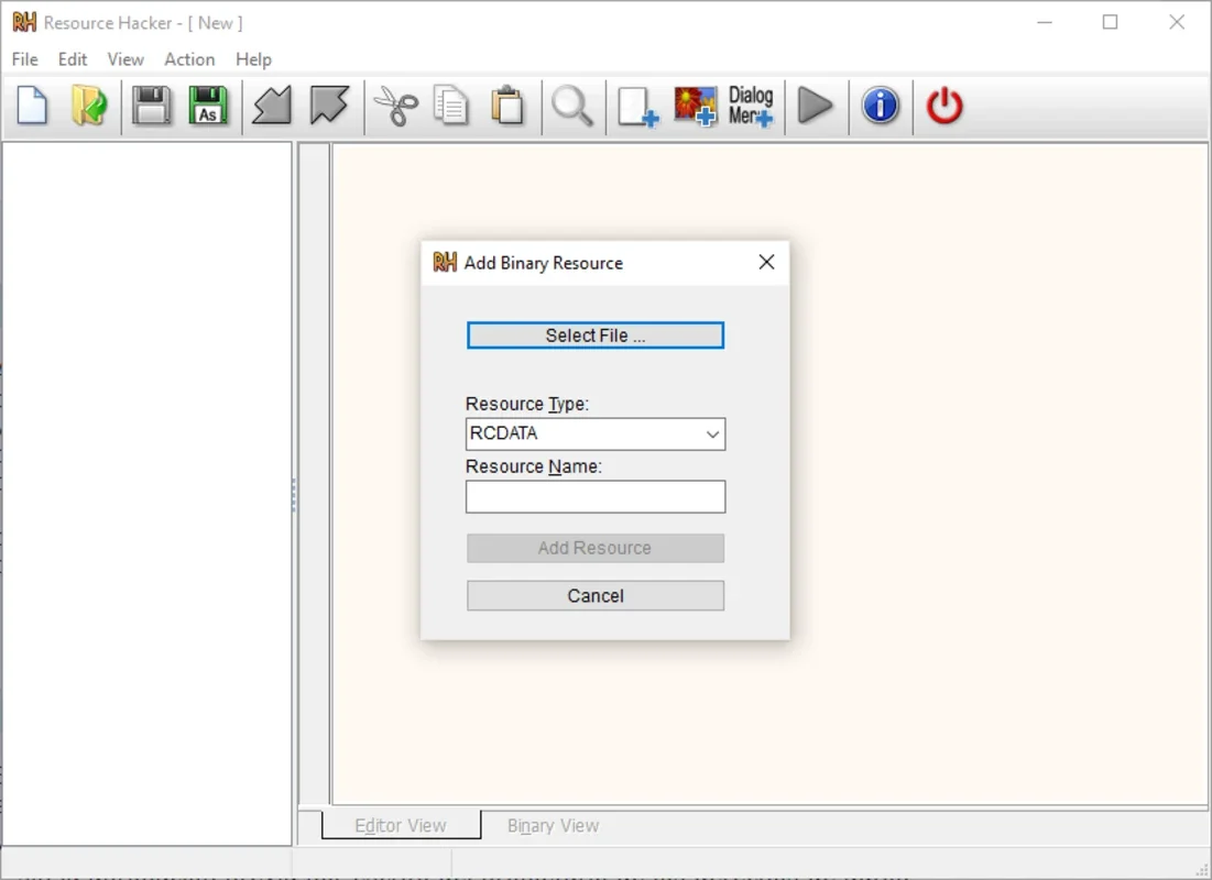 Resource Hacker for Windows - A Free Download from AppHuts