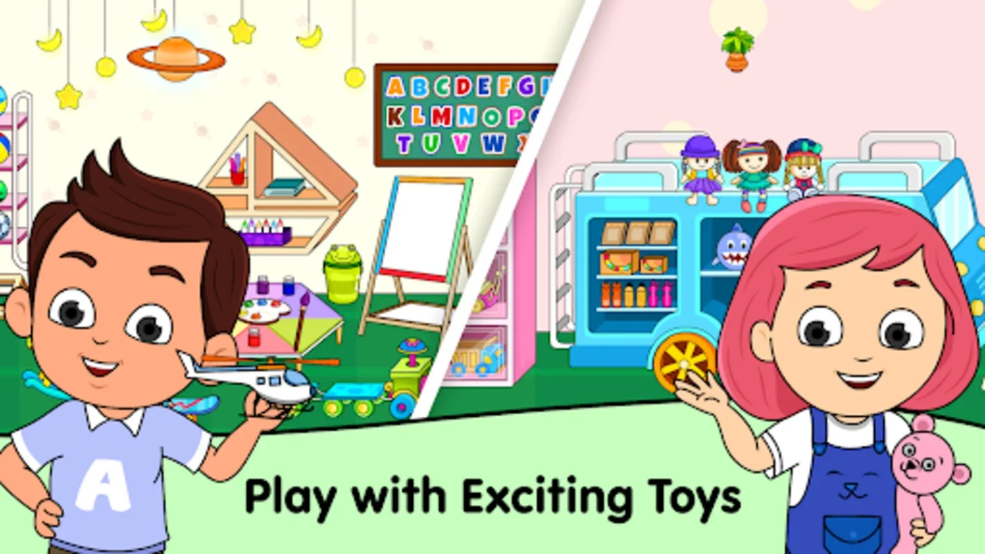 Tizi Daycare for Android - Unleash Kids' Creativity