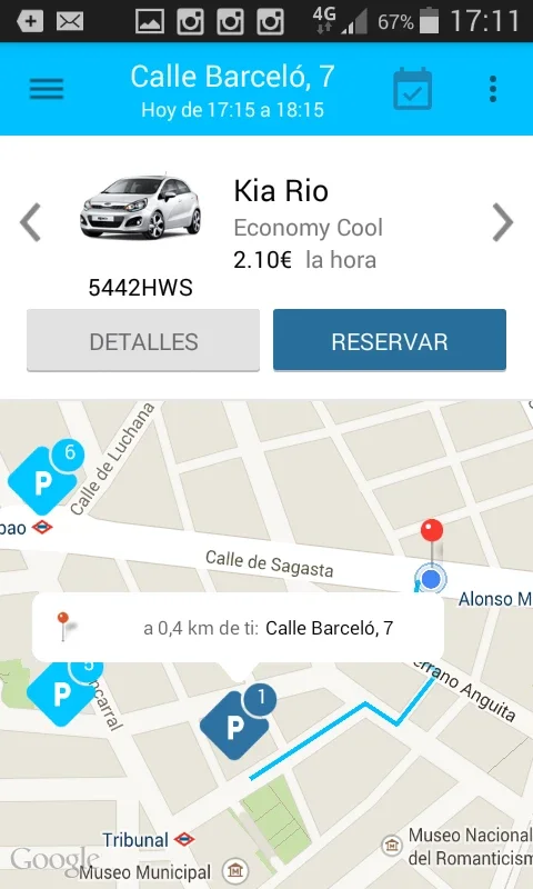 Bluemove for Android - Seamless Carsharing in Spain