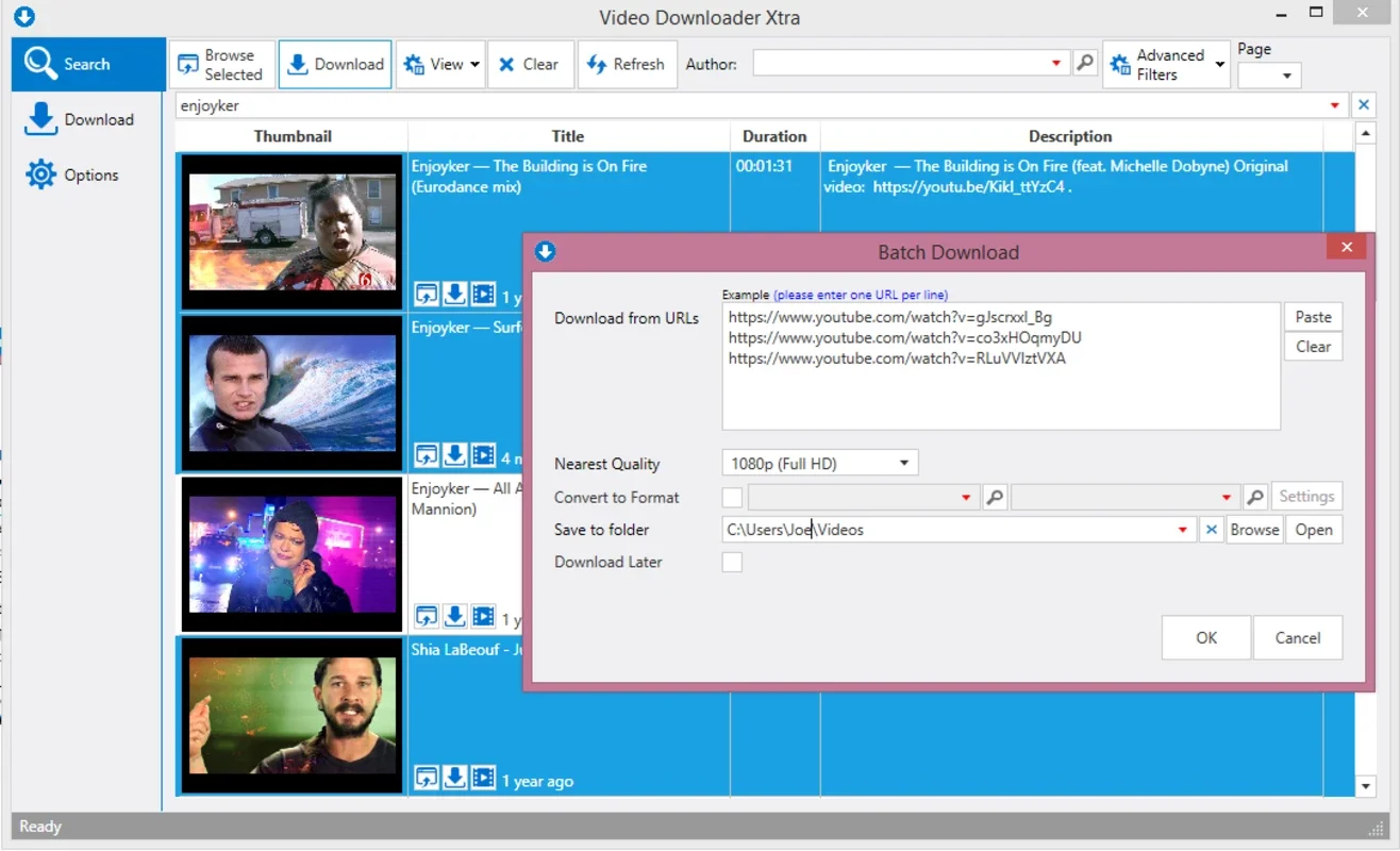 Video Downloader Xtra for Windows: Simplify YouTube Video Downloads