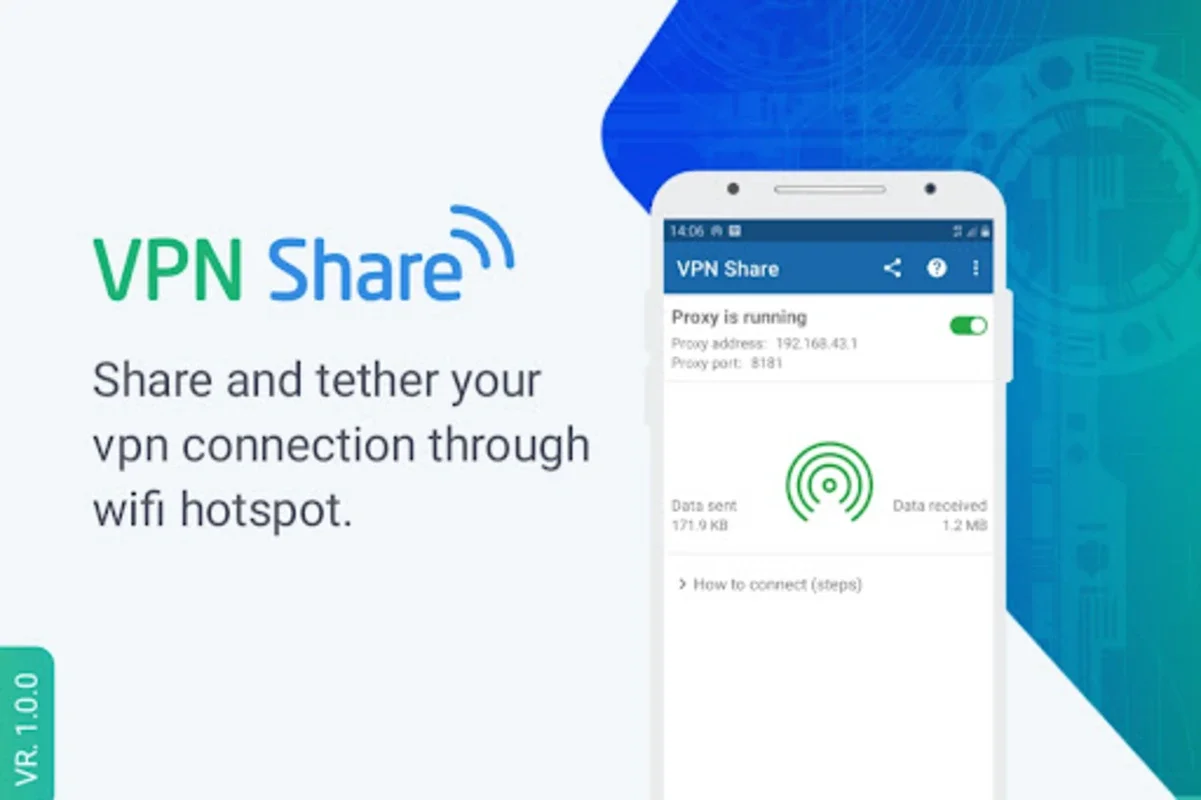 VPN Share for Android - Share VPN via WiFi Hotspot