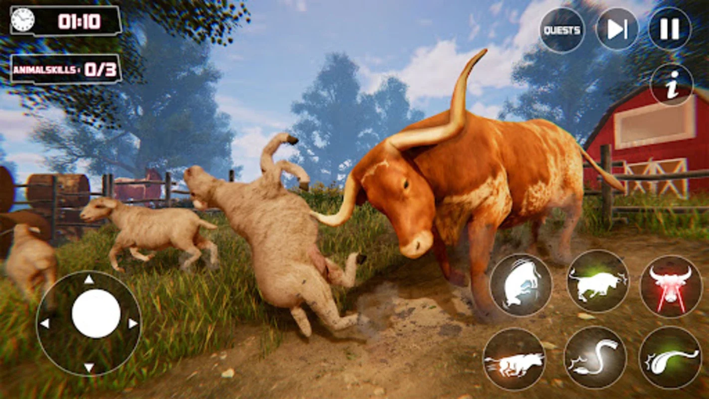 Scary Cow Simulator Rampage for Android - Unleash the Vengeful Cow