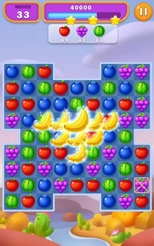 Fruit Boom for Android - Play Fun Fruit Puzzle Game