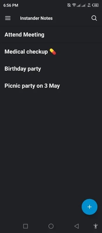 Instander Notes for Android - Simplify Note-Taking