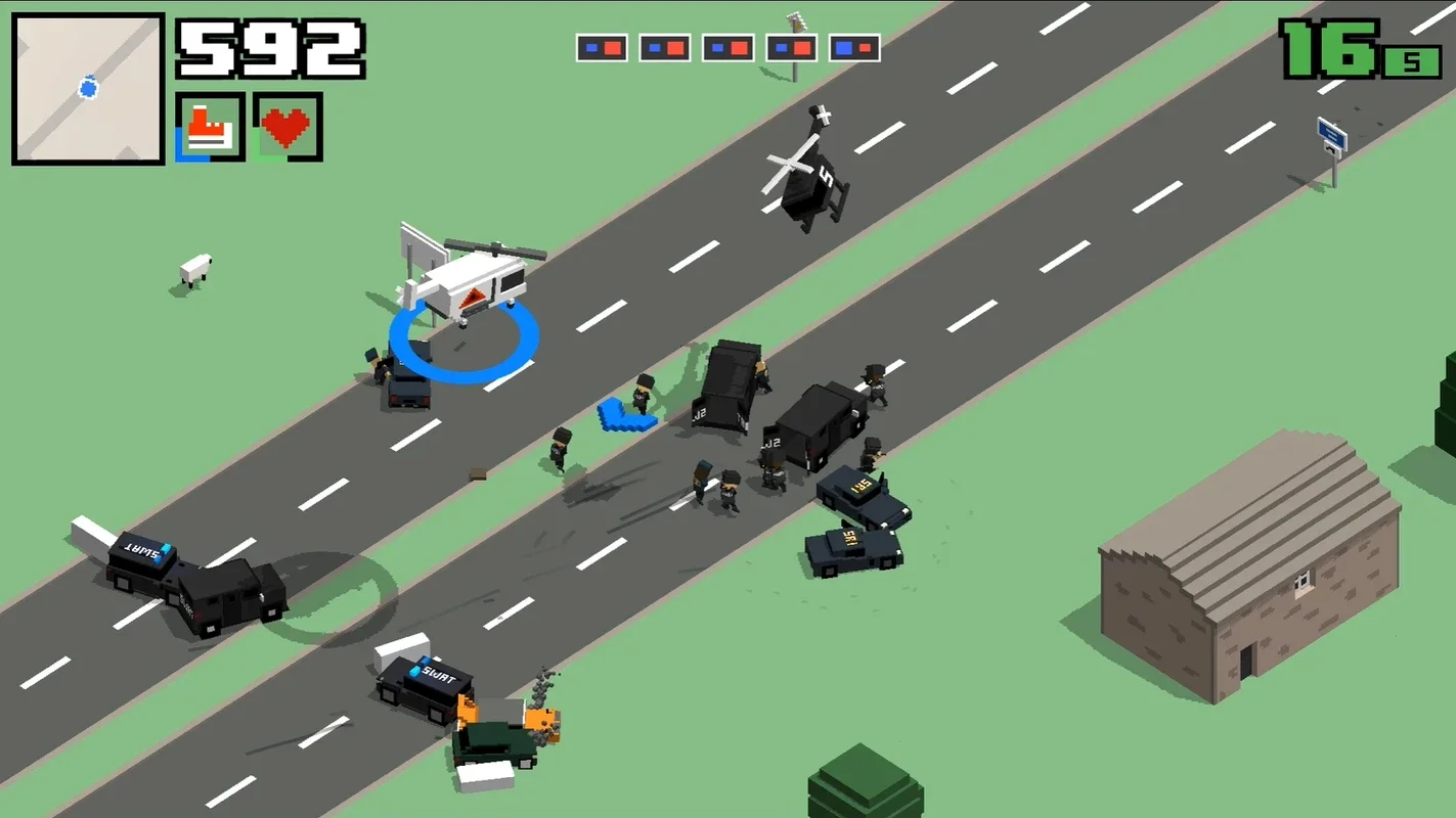 Smashy Road: Wanted 2 for Android - High Speed Racing Adventure