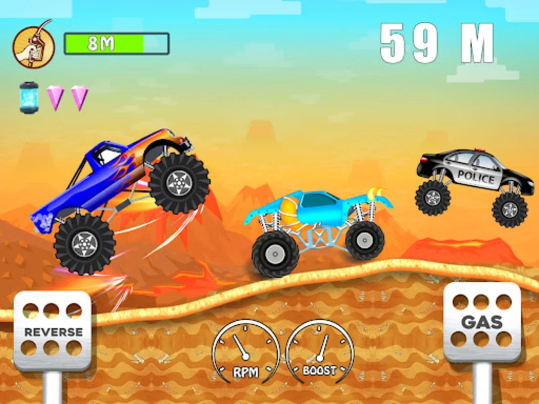 Monster Truck Games-Boys Games for Android: Offroad Racing Fun