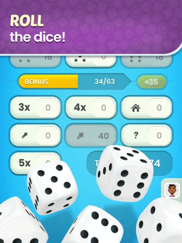 Golden Roll: The Yatzy Dice Game for Android - Engaging Dice Duels