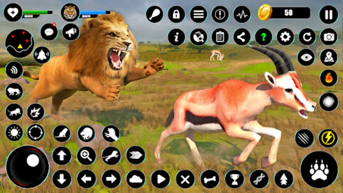 Lion Games Animal Simulator 3D for Android - Immersive Jungle Adventure