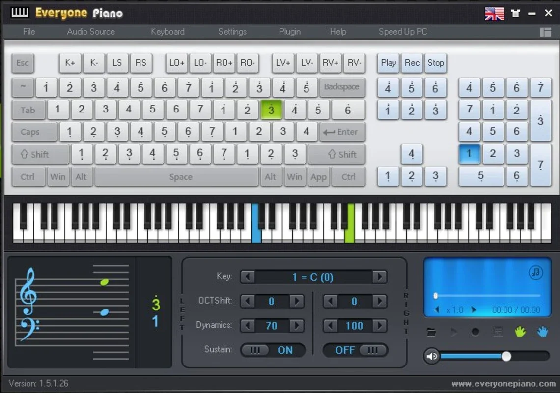 Everyone Piano for Windows - Transform Your Keyboard into a Piano