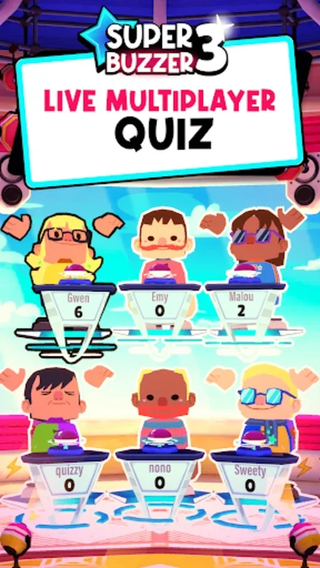 Superbuzzer 3 Trivia Game for Android - No Download Needed