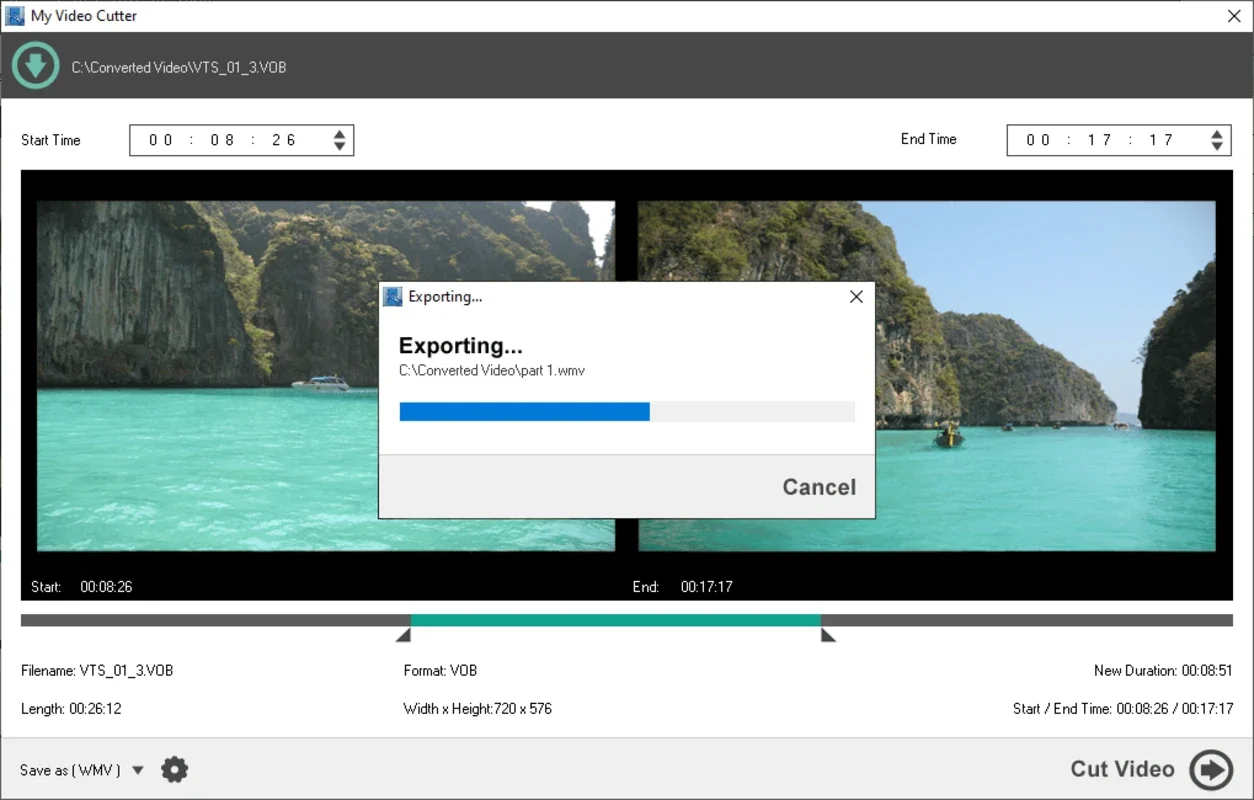 My Video Cutter for Windows - Simplify Video Editing