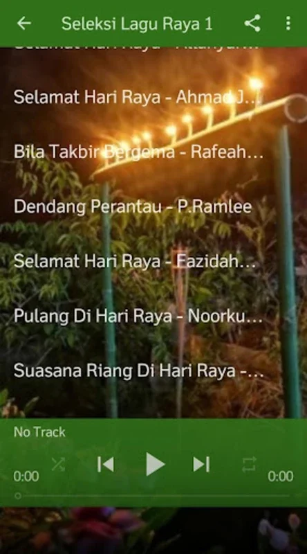 SELEKSI LAGU RAYA for Android - Enjoy Diverse Raya Songs