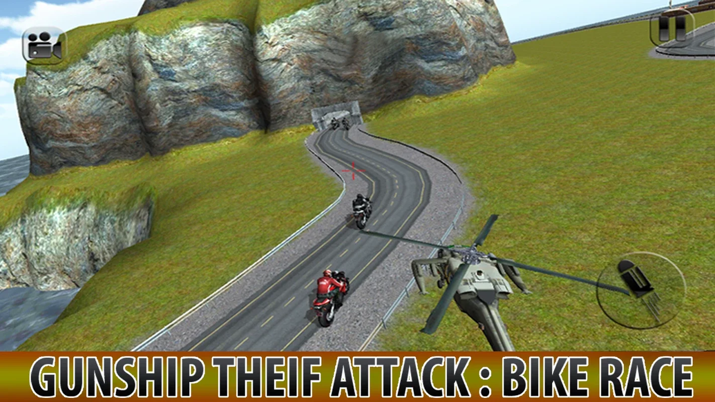 Gunship Thief Attack:Bike Race for Android - Thrilling Racing Experience