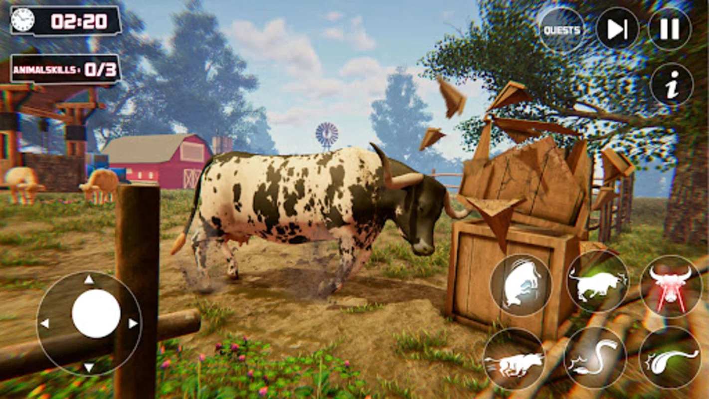 Scary Cow Simulator Rampage for Android - Unleash the Vengeful Cow