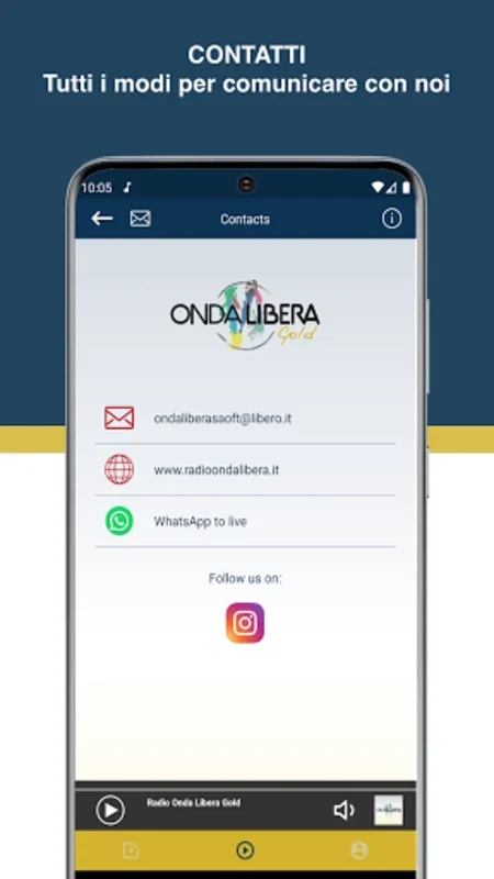 Radio Onda Libera Gold for Android - Relaxing Audio Experience