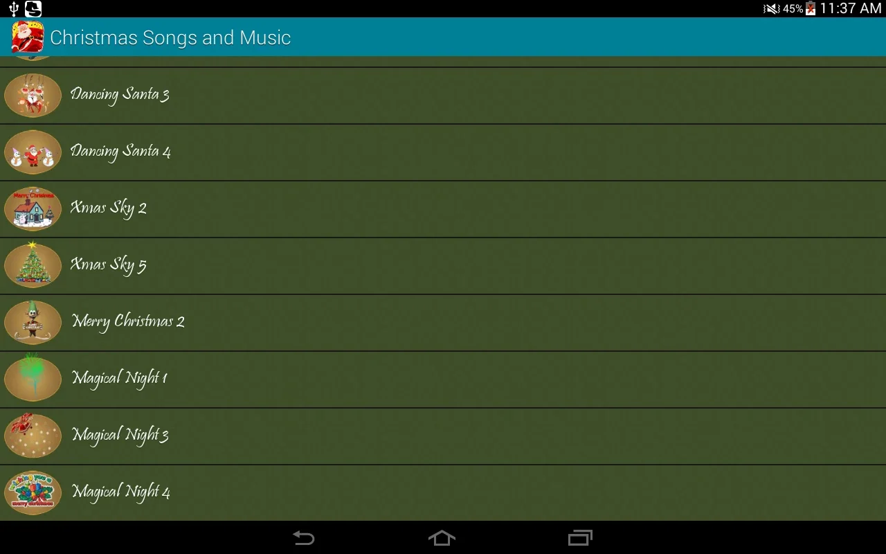 Christmas Songs and Music for Android - Free Download
