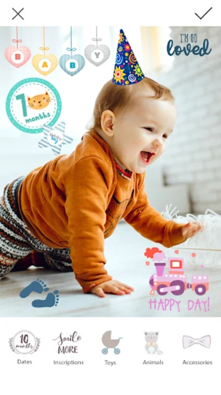 Baby Photo Editor for Android - Create Endearing Baby Memories